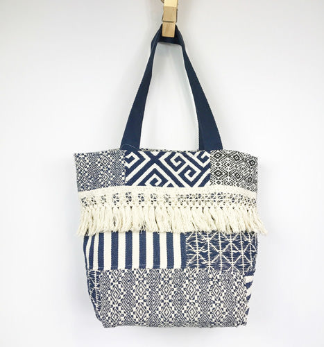 Indie Blue Tote Bag
