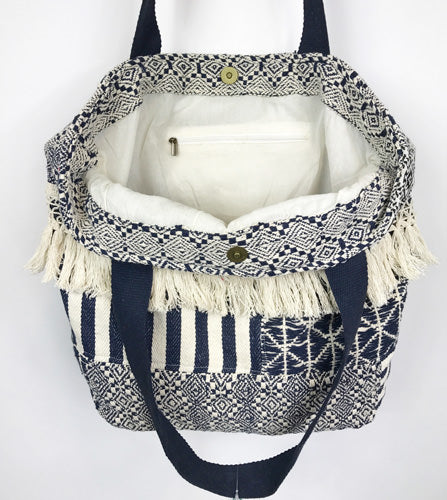 Indie Blue Tote Bag