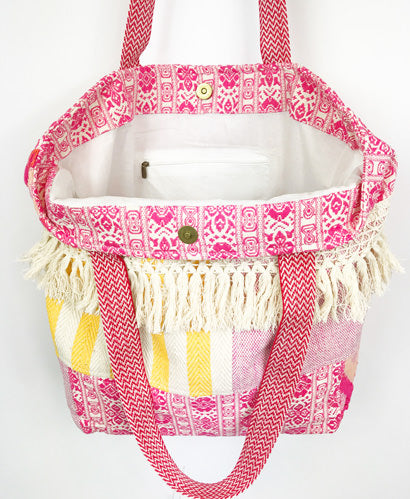 Indie Pink Tote Bag