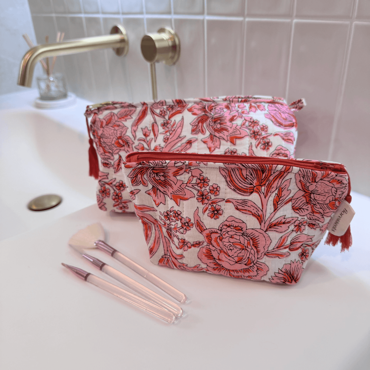 Rosette Cosmetic Pouch