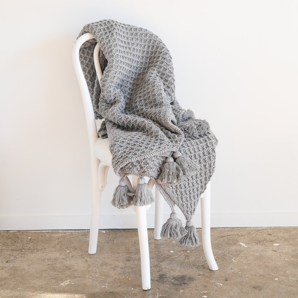 Bijou Throw Grey