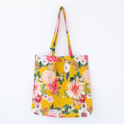 Fleur Tote Bag - Ochre