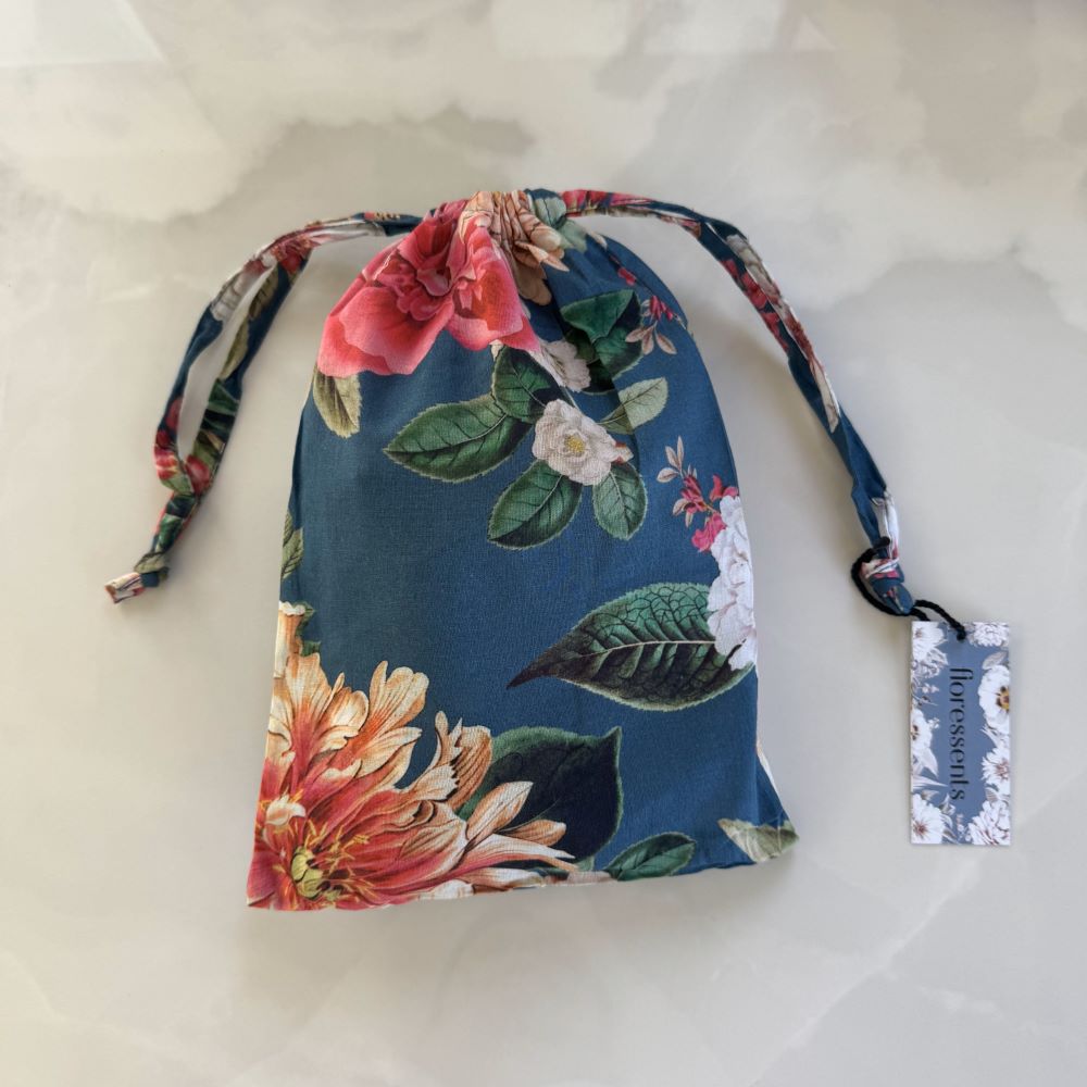 Fleur Kimono Robe Bluestone