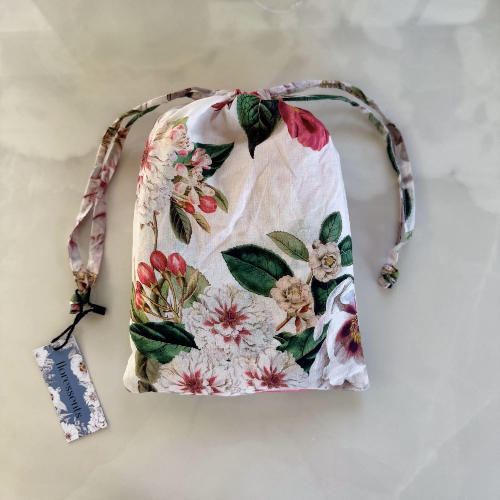Fleur Kimono Robe White