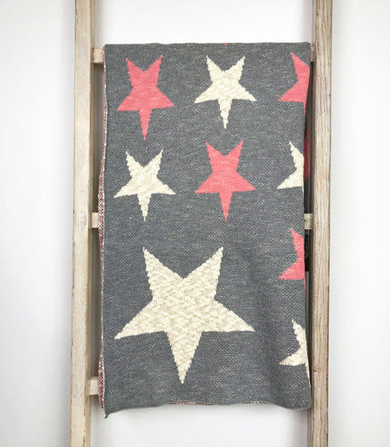 Baby Blanket Pink Star
