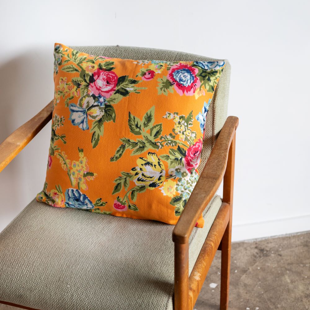 Rose Tangerine Cushion