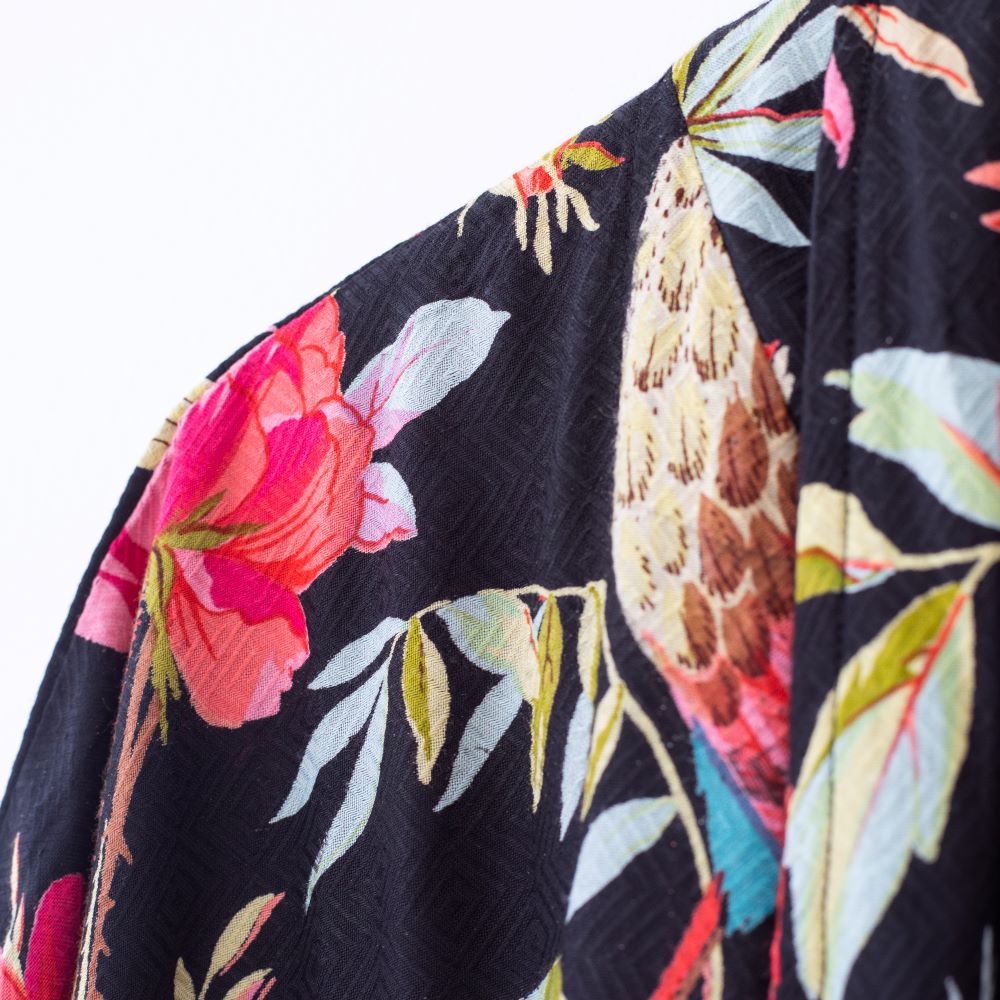 Paradise Diamond Robe Black