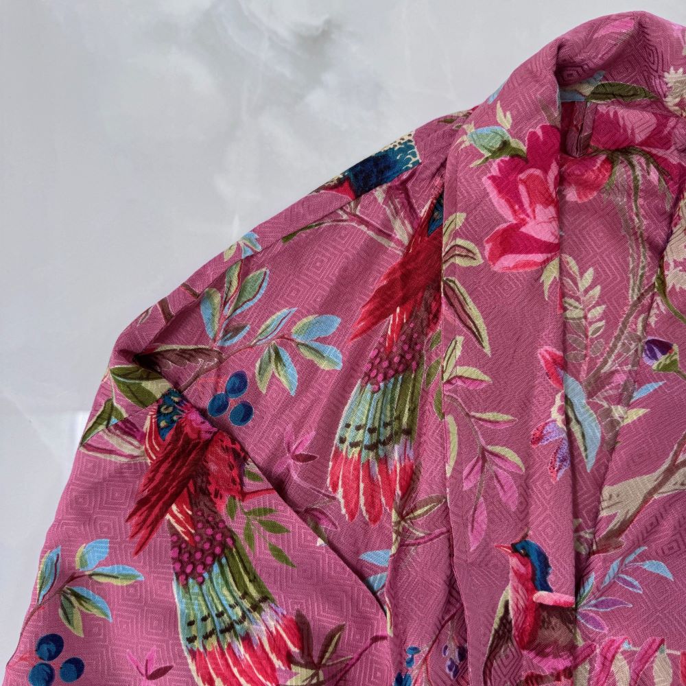 Paradise Diamond Robe Dusty Pink