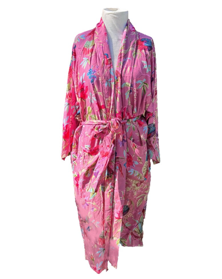 Paradise Diamond Robe Dusty Pink