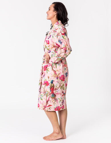 Paradise Rose Kimono Robe