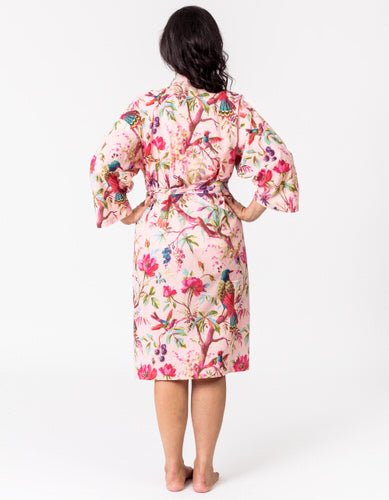 Paradise Rose Kimono Robe