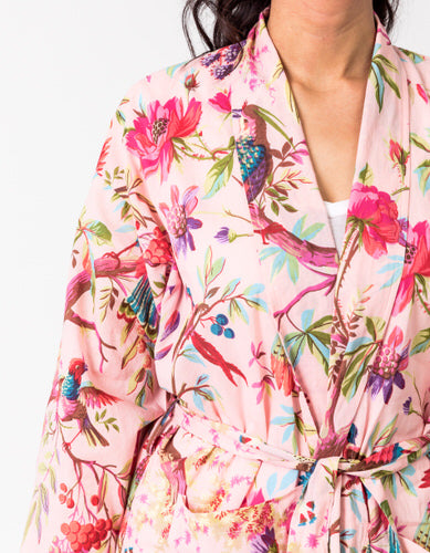Paradise Rose Kimono Robe