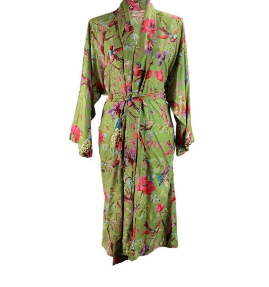 Paradise Moss Kimono Robe