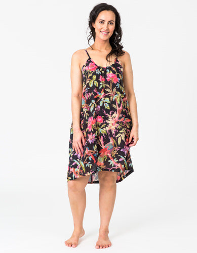 Paradise Black Nightie