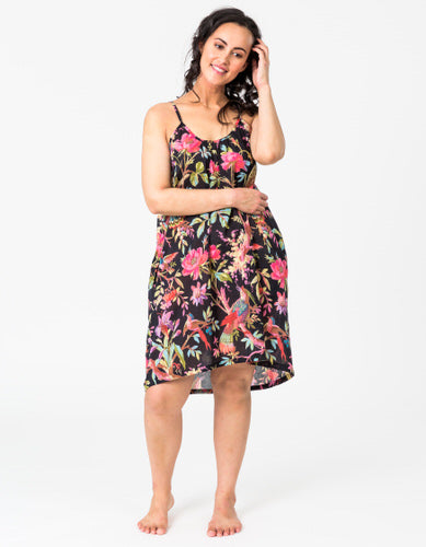 Paradise Black Nightie
