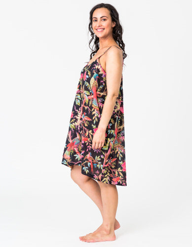 Paradise Black Nightie