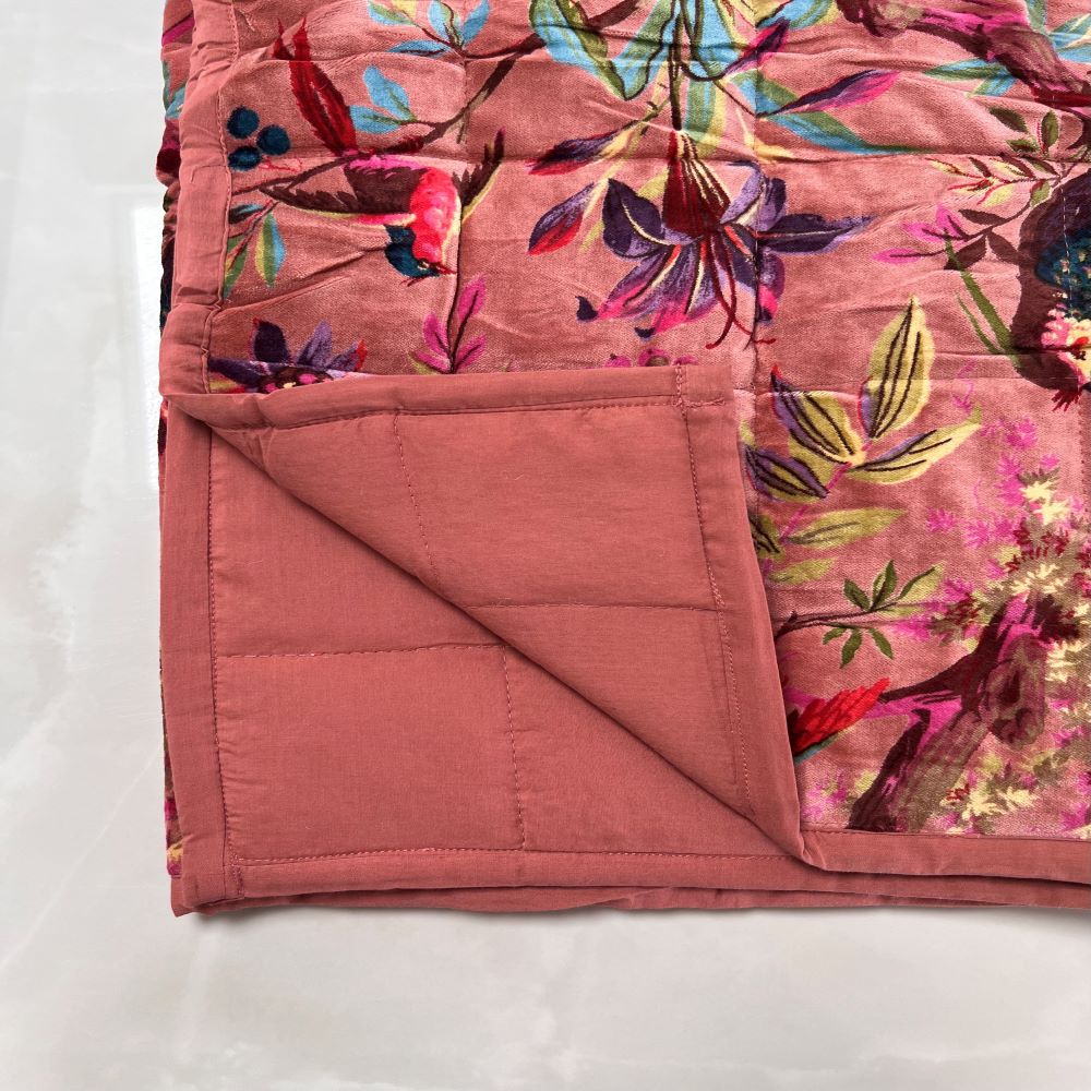 Paradise Cameo Pink Throw
