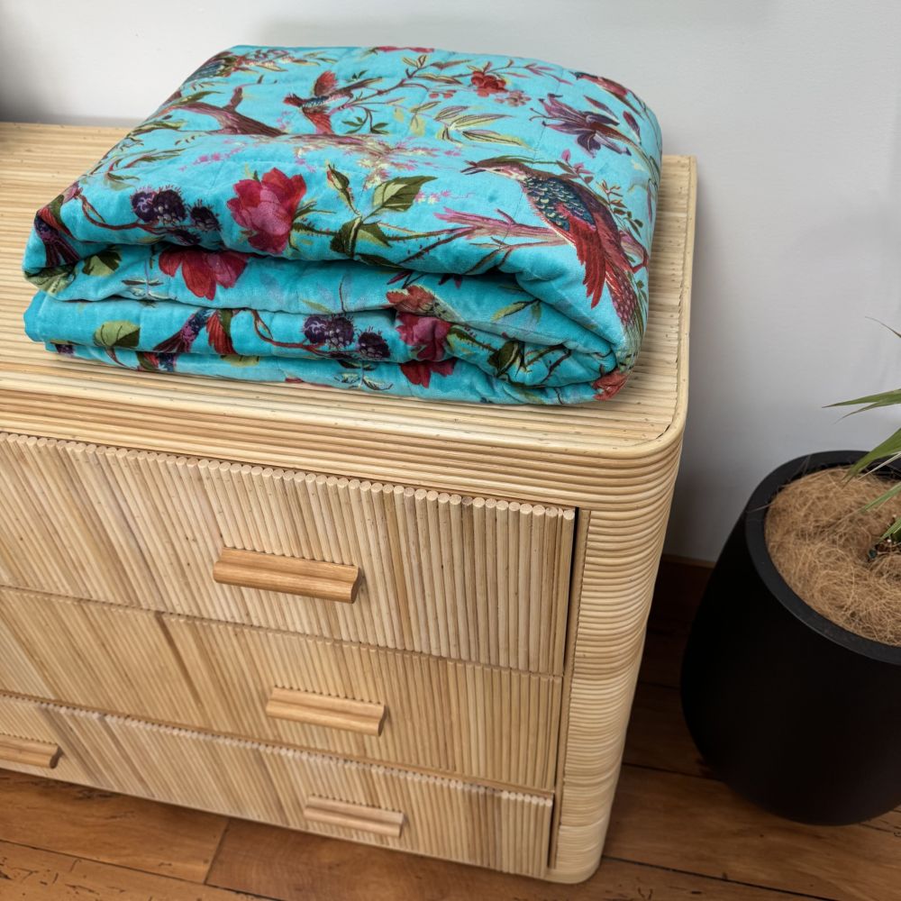 Paradise Sky Blue Throw