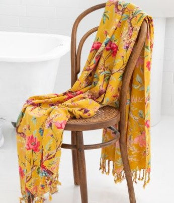 Paradise Ochre Turkish Towel
