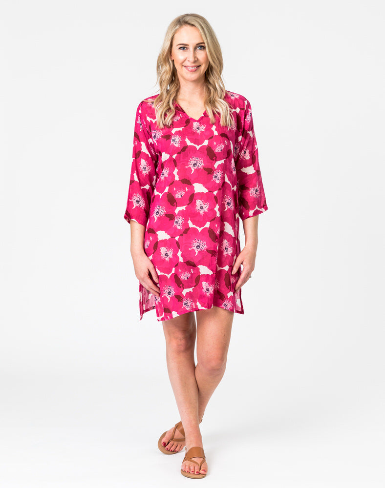 Poppy Hot Pink Tunic