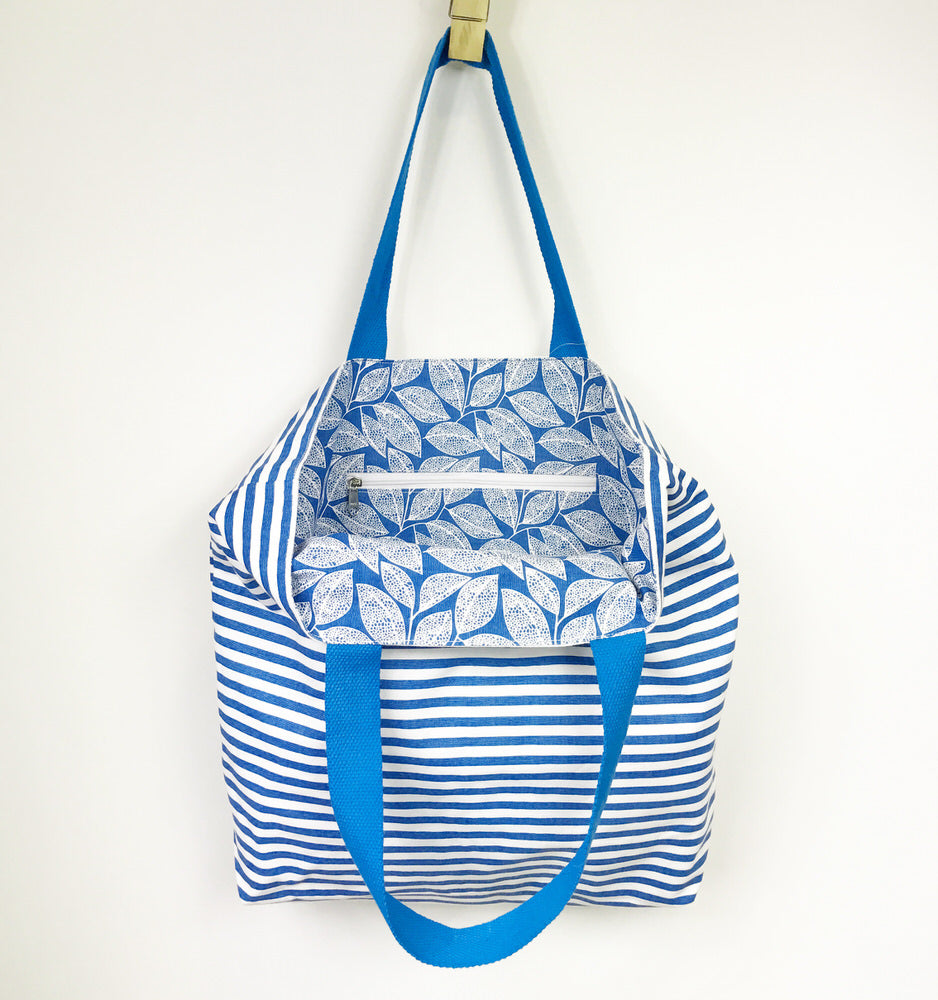 Reversible Tote - Blue