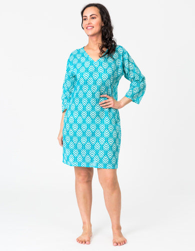 Fan Turquoise Tunic