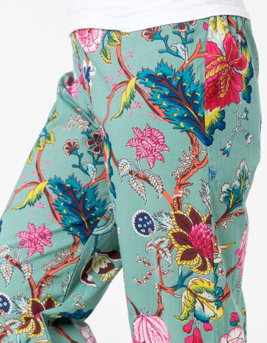 Aqua Tree of Life Lounge Pants