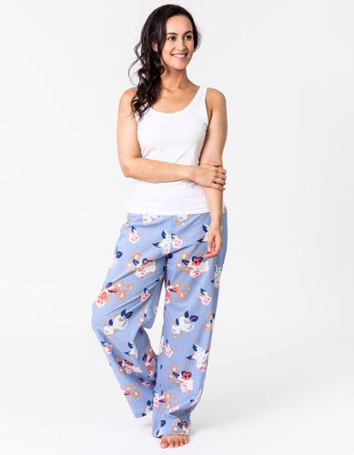 Vintage Floral Lounge Pants