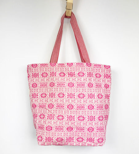 Indie Pink Tote Bag