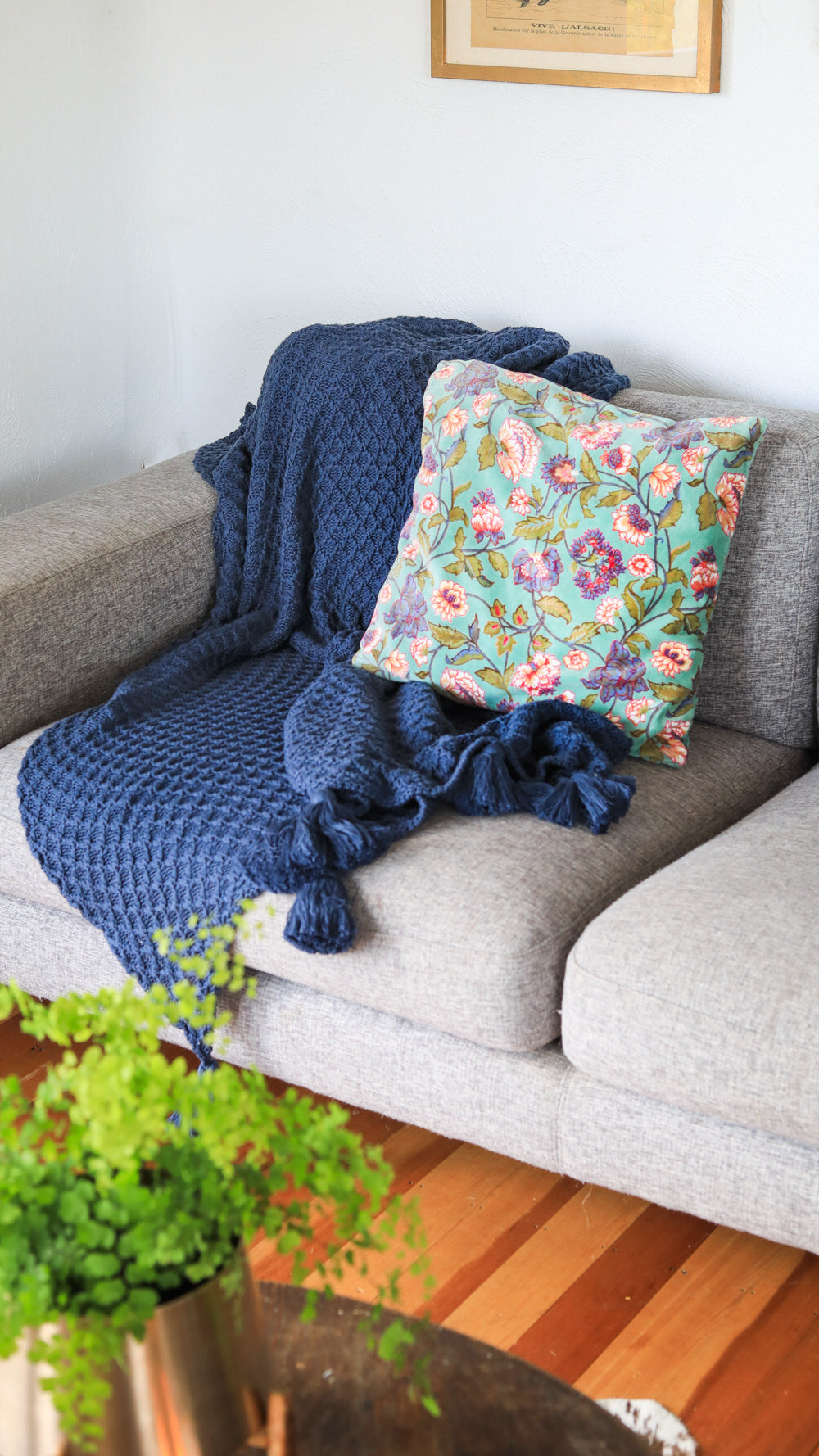 Bijou Throw Blue