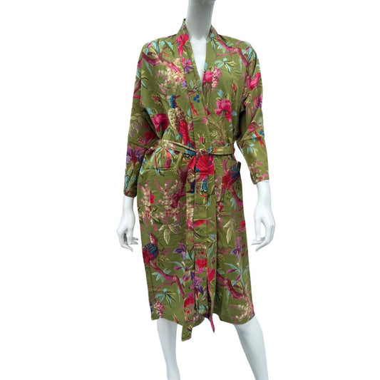 Paradise Moss Kimono Robe