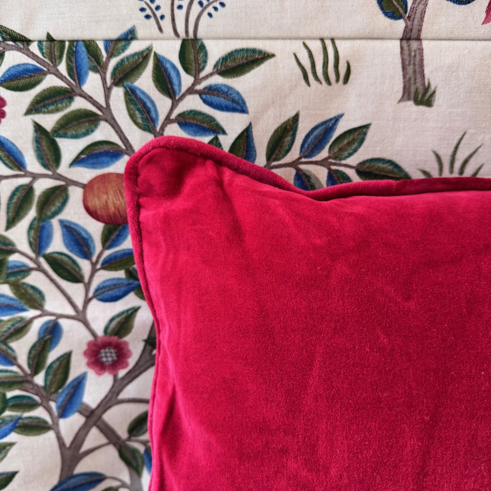 Burgundy Cushion