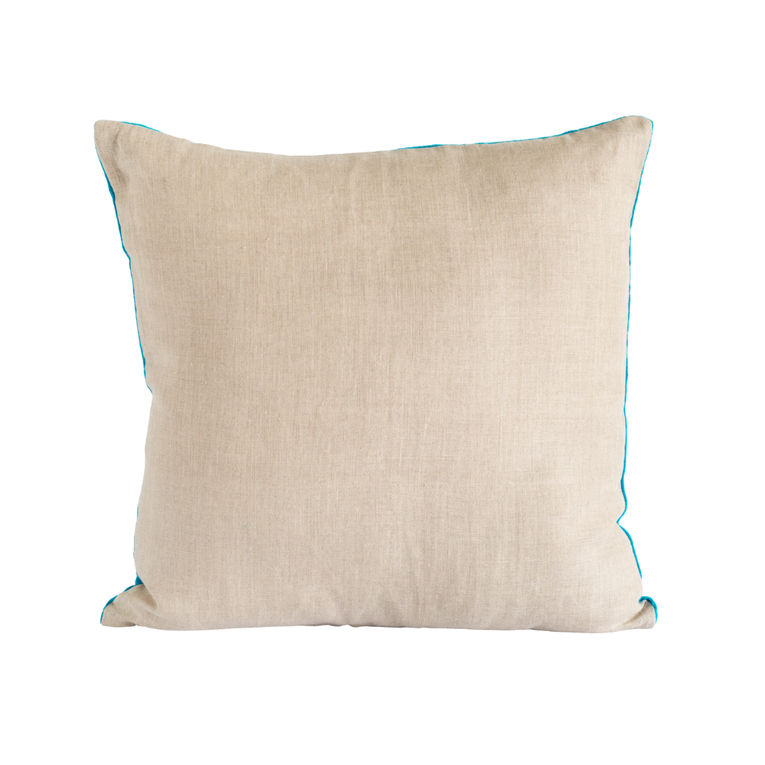Turquoise Cushion with inner